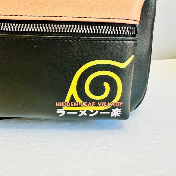 BIOWORLD NARUTO SHIPPUDEN COLLECTION ANIME ICHIRAKU FAUX LEATHER SMALL BACKPACK main image 7